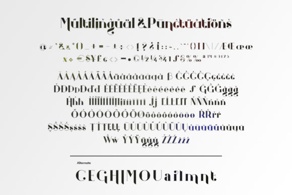 Gigs Font - Preview 3