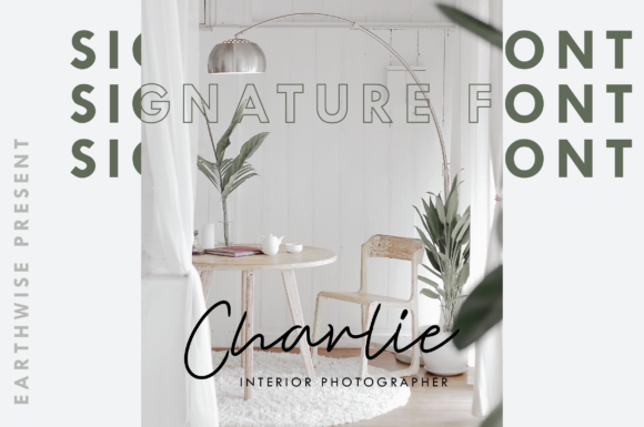 Earthwise Font - Preview 2