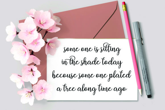 Authenia Font - Preview 1