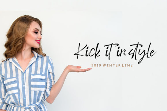 Hello Freshtea Font PNG with transparent background - Preview 2