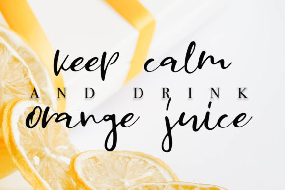 Panamera Font PNG with transparent background - Preview 3