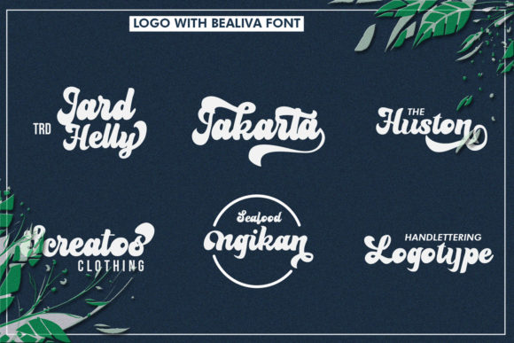 Bealiva Font - Preview 4