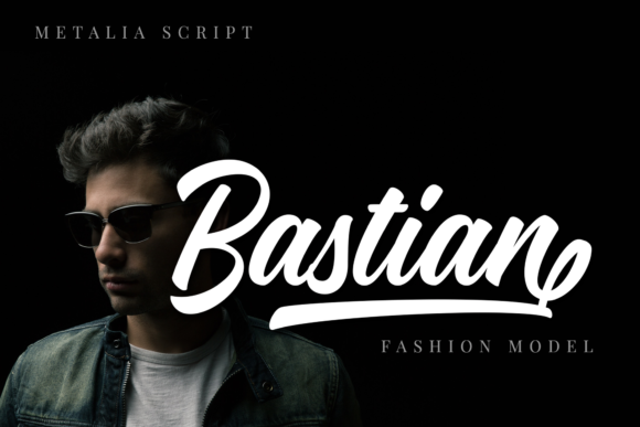 Metalia Font PNG with transparent background - Preview 4