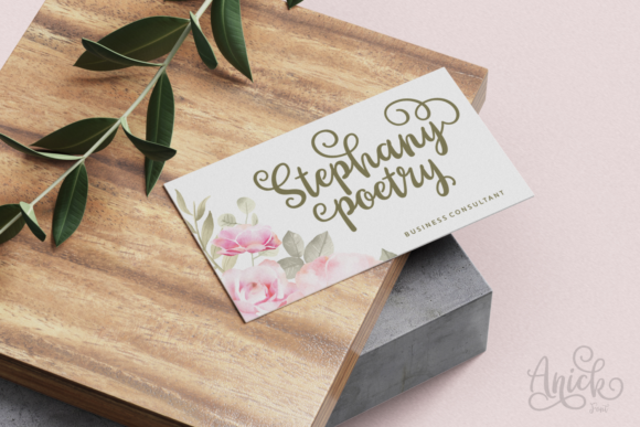 Anick Font - Preview 1