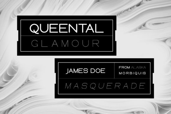 Queental Font PNG with transparent background - Preview 5