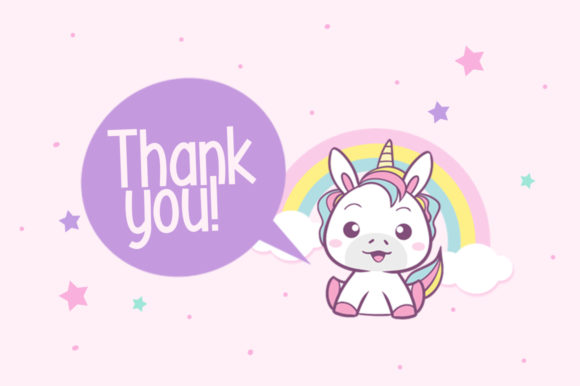 Baby Unicorn Font - Preview 5