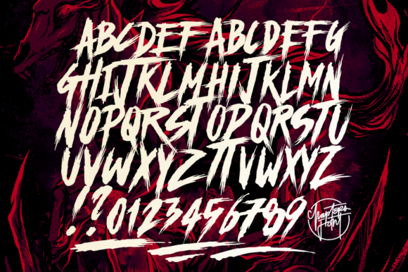 Chapters Font - Preview 3