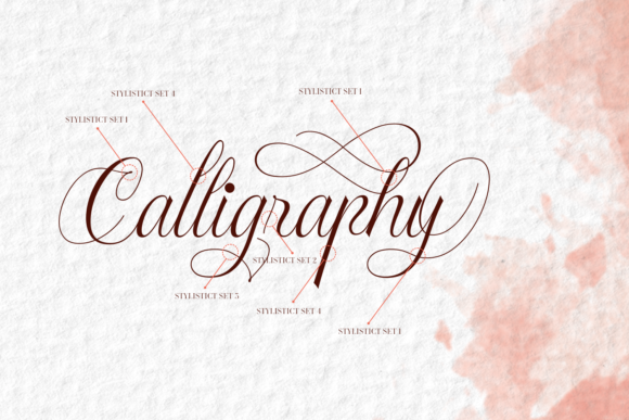 Delicia Fairly Font PNG with transparent background - Preview 2