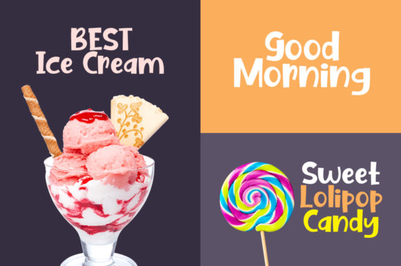 Fake Unicorn Font - Preview 3