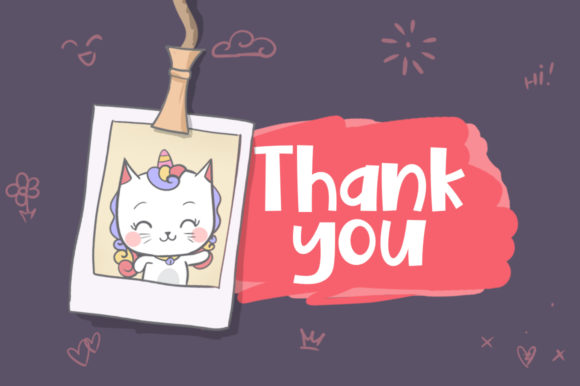 Fake Unicorn Font - Preview 5