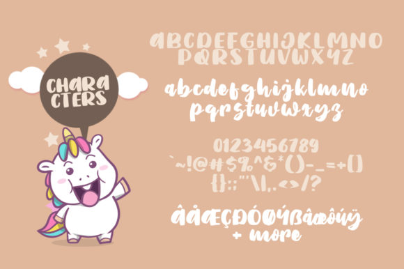 Fat Unicorn Font - Preview 4
