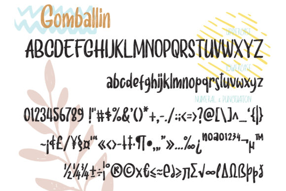 Gomballin Font - Preview 6