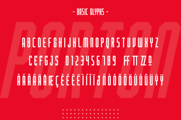 Porton Font PNG with transparent background - Preview 1