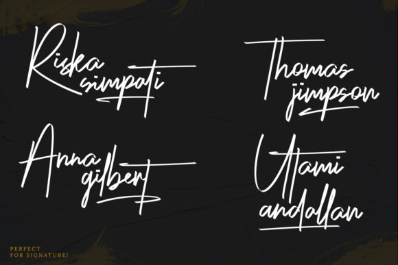 Risotto Font font preview - 2