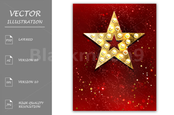 Star with Lights