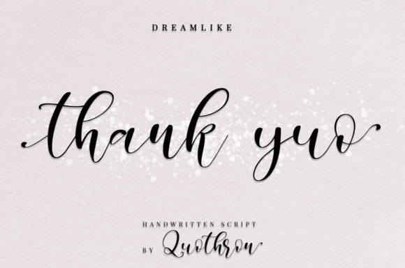 Dreamlike Script Font - Preview 4
