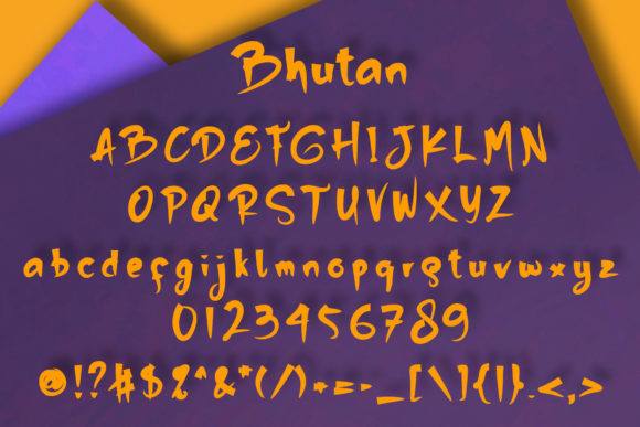Bhutan Font - Preview 4