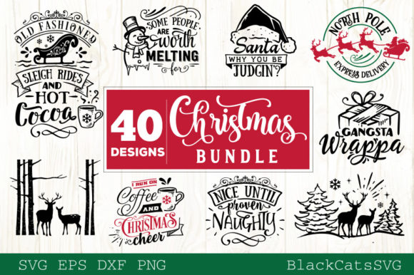 Christmas Bundle 40 Designs Vol 3