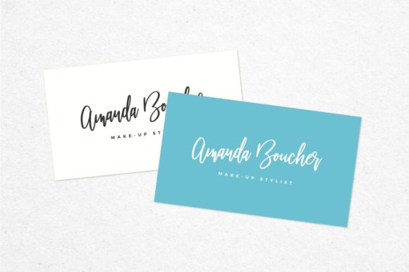 Beautiful Bloom Font PNG with transparent background - Preview 1