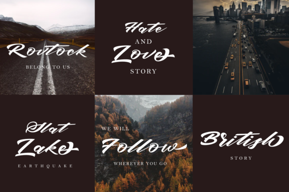 Brucke Font - Preview 1