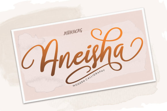 Aneisha Font - Preview 6