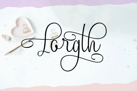 Lazortha Font PNG with transparent background - Preview 2