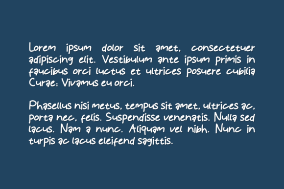 Pandasans Font PNG with transparent background - Preview 1
