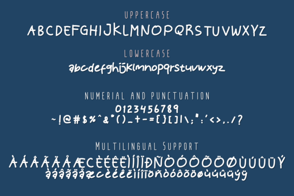Pandasans Font PNG with transparent background - Preview 2