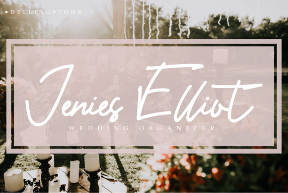 Dellingstone Font - Preview 3