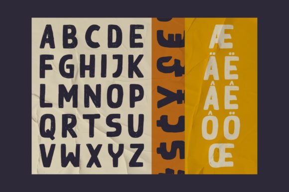 Black Ground Font - Preview 5