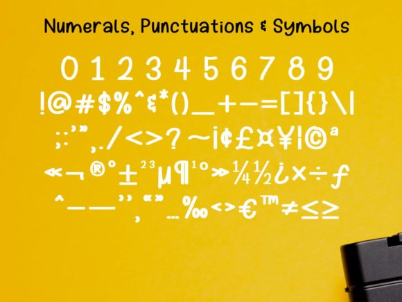 Butterbean Font - Preview 3