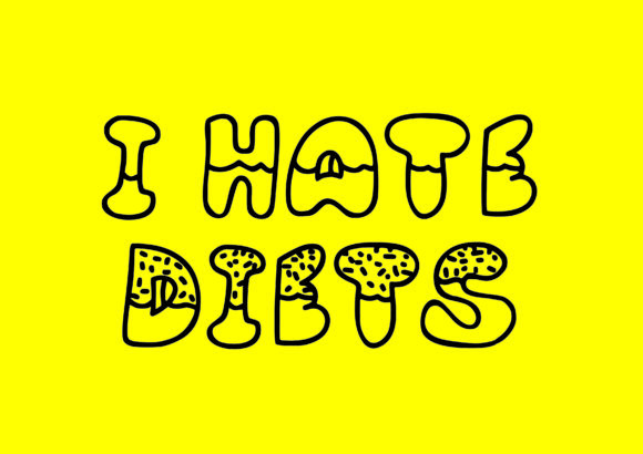 Donut Font - Preview 2