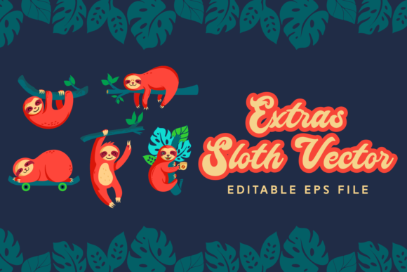 Slothdown Baby Font PNG with transparent background - Preview 3