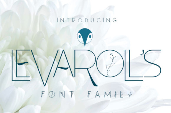 Leva Rolls Font PNG with transparent background - Preview 1