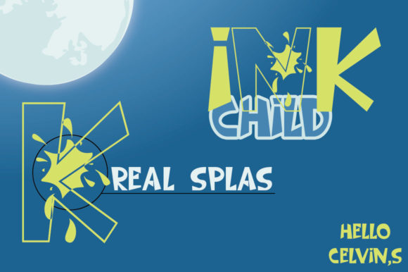 Hello Celvins Font - Preview 1