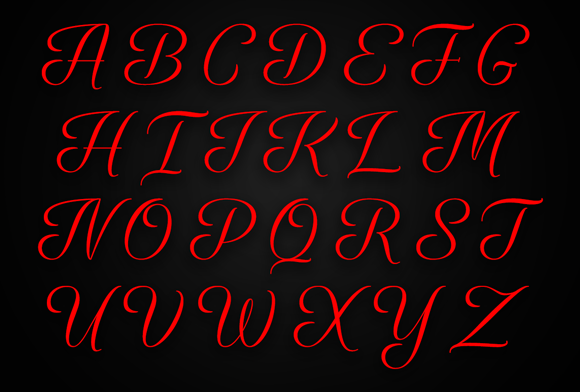 Self-Deception Font PNG with transparent background - Preview 2
