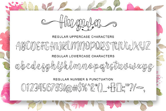 Hugwa Font - Preview 5