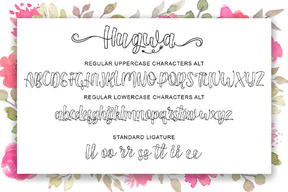 Hugwa Font - Preview 6