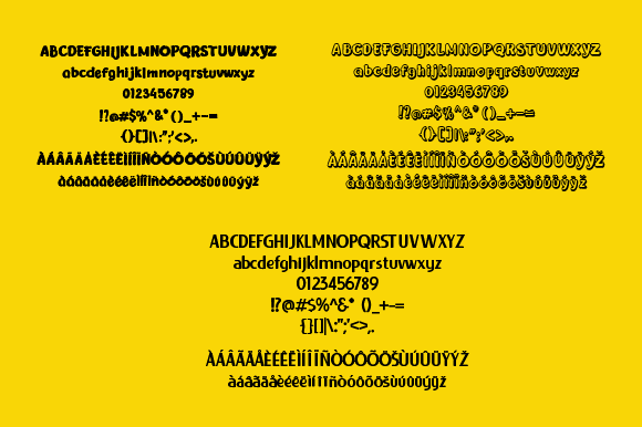 Chageur & Lieur Bold Duo Font - Preview 1