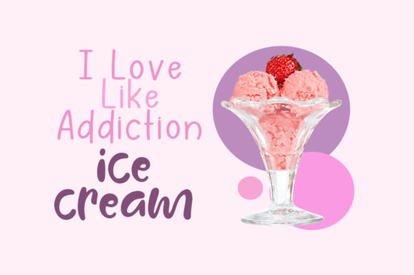 Lazy Unicorn Font PNG with transparent background - Preview 3