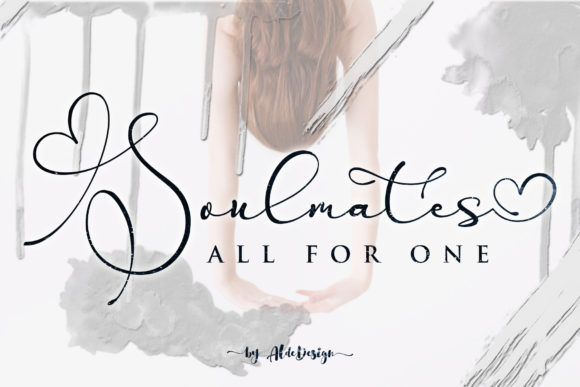 Parallove Font PNG with transparent background - Preview 1