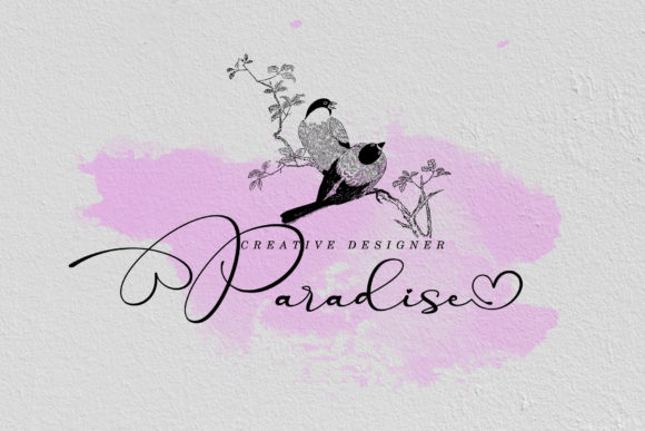 Parallove Font PNG with transparent background - Preview 2