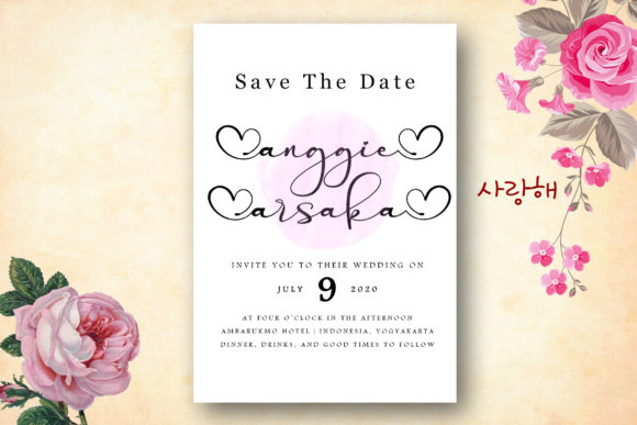 Parallove Font PNG with transparent background - Preview 3