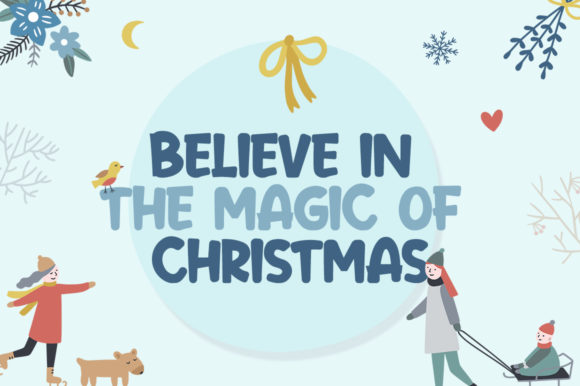 Festive Cheer Font - Preview 1