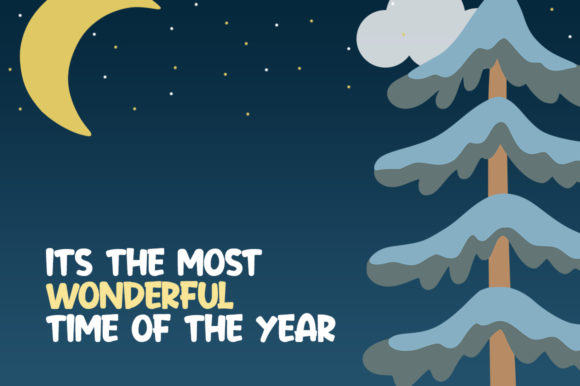 Festive Cheer Font - Preview 2