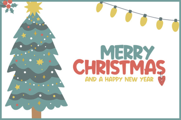 Festive Cheer Font - Preview 3