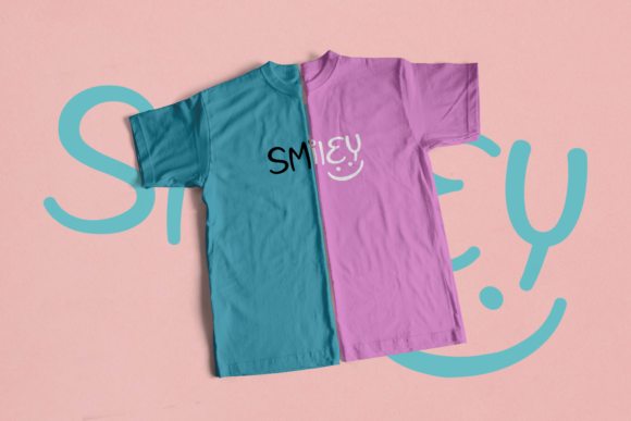 Good Smiley Font PNG with transparent background - Preview 4