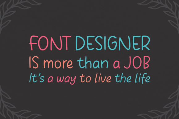 Prithesa Font PNG with transparent background - Preview 3