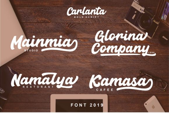 Carlanta Font - Preview 1