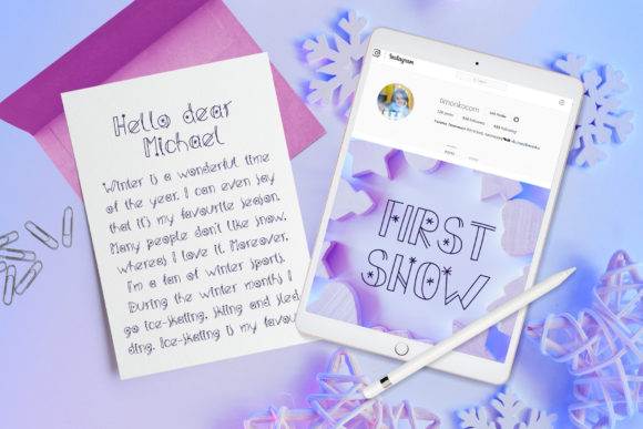 Happy Xmas Font - Preview 4